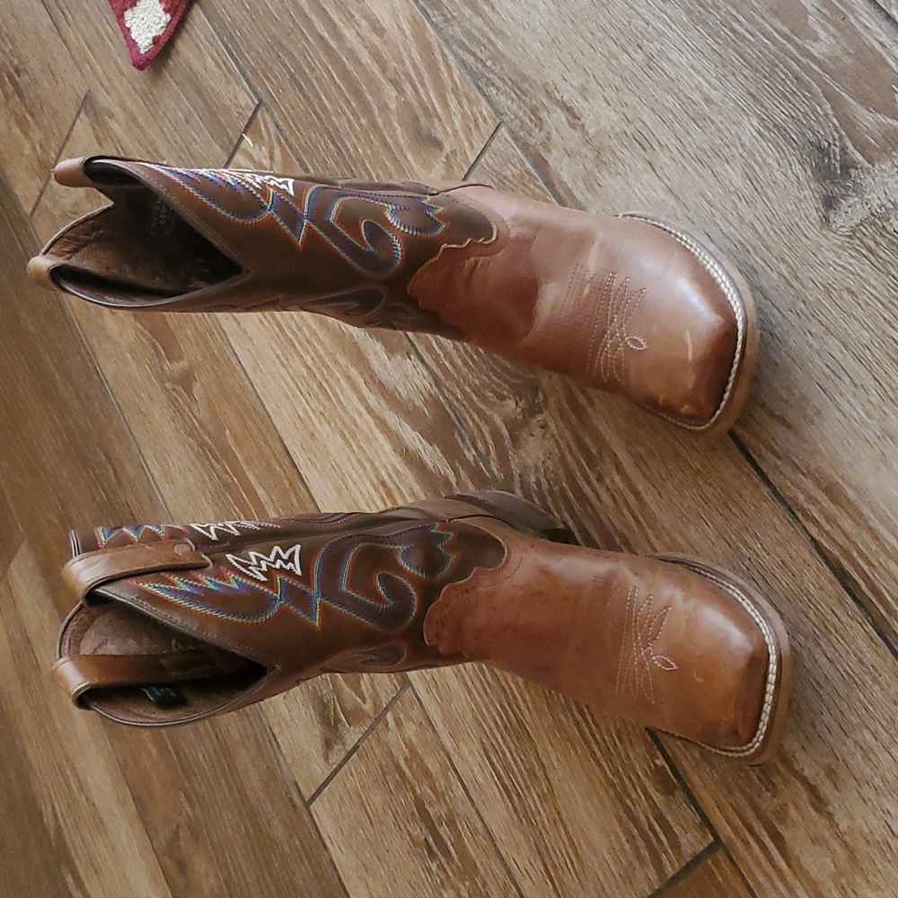 Nocona Western Boots, square toe